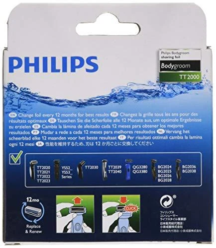 barzdaskutės peiliukai Philips TT 2000/43