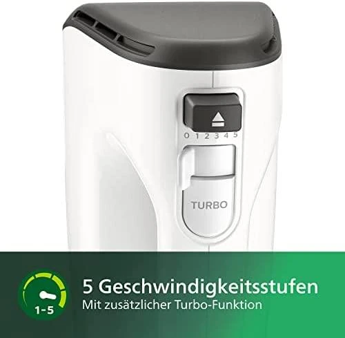 Plaktuvas Philips 5000 serija HR3740/00 (baltas/pilkas)