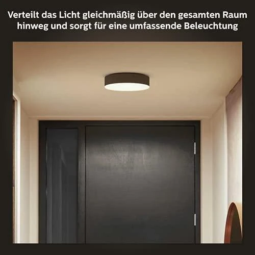 Lubinis šviestuvas Philips Hue Enrave juodas M