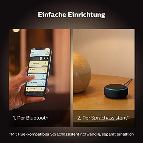 „Philips Hue“ E14 4W WA BT žvakės, 2 vnt. pakuotėje