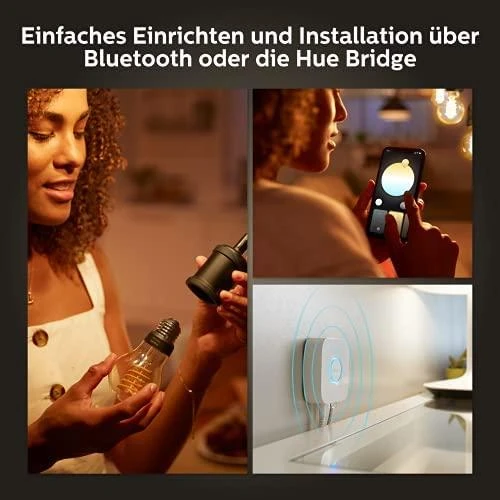 Išmanioji lemputė PHILIPS Šviesos srautas 550 liumenų 4500 K 220–240 V „Bluetooth“ 929002477901