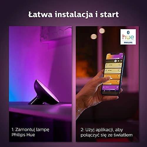 Philips Hue Bloom gen4 juodas BT