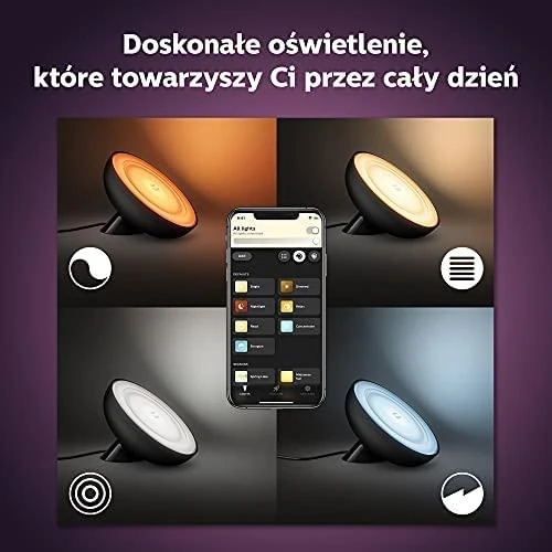 Philips Hue Bloom gen4 juodas BT
