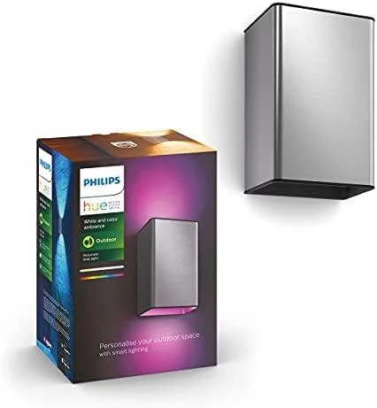 Philips Hue Sieninis lauko šviestuvas Resonate (Baltas ir spalvotas)