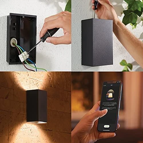 Philips Hue Sieninis lauko šviestuvas Resonate (Baltas ir spalvotas)