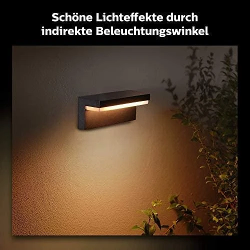 Sieninis šviestuvas Philips Hue Nyro kinkiet juodas 1x13.5 W