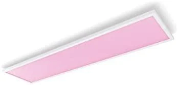 Lubinis šviestuvas „Philips Hue Surimu“ stačiakampis skydelis | 100 W | Baltas ir spalva 2000-6500 Atspalvis Baltas Color Ambiance | Bluetooth