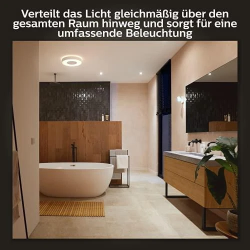 Lubinis šviestuvas Philips Hue WACA Xamento M LED lubų šviestuvas 33,5 W baltas