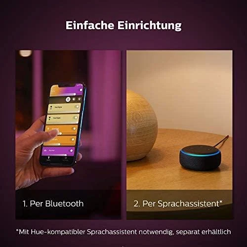 Lubinis šviestuvas Philips Hue Centris 2 taškų baltas specialios formos BT
