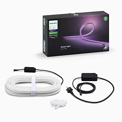 „Philips Hue“ | Šviesos juostelė | „Hue Baltas“ ir spalvų aplinka | 37,5 W | Baltas ir spalvota šviesa