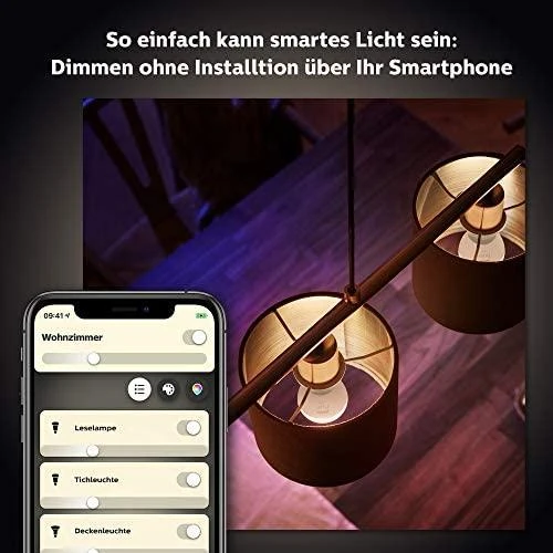 Philips Hue Lamp E14 5.7WW BT rutulinis 2 pak