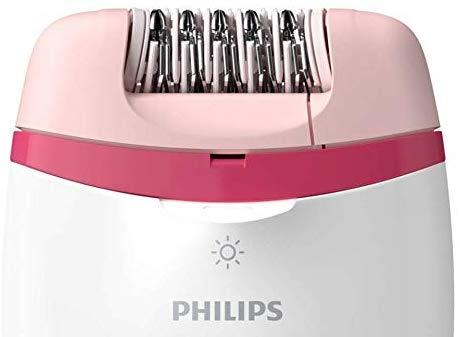 Philips Satinelle Essential Kompaktiškas laidinis epiliatorius BRE255/00