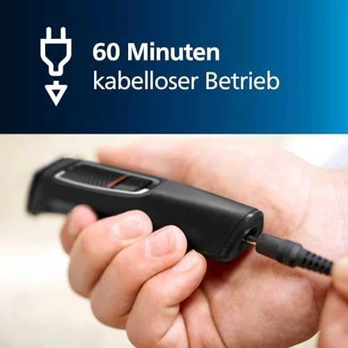 Barzdakirpė Plaukų kirpimo mašinėlė Philips MG3730/15