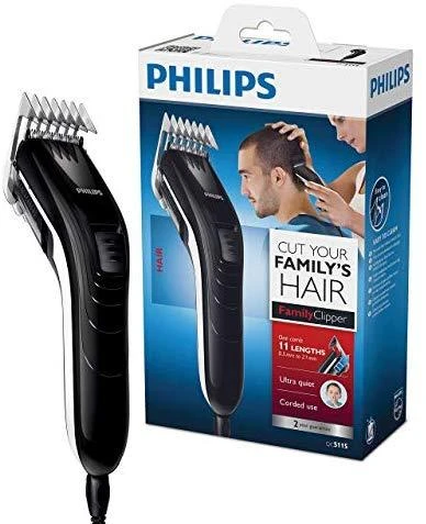 Philips šeimos plaukų kirpimo mašinėlė QC5115/15