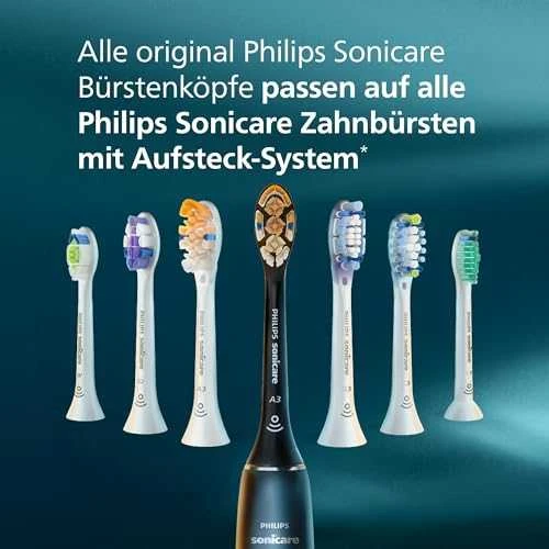 4 dalių šepetėlių galvučių pakuotė Philips Sonicare Premium All-in-One HX9094/87