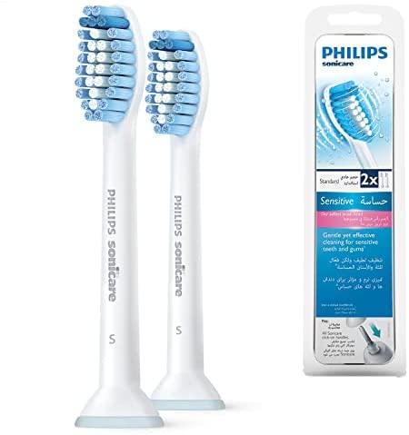 Philips Sonicare S Sensitive Standartinės „Sonic“ dantų šepetėlio galvutės HX6052/07