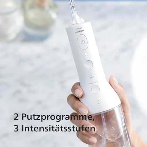 Elektrinis dantų šepetėlis Philips Sonicare Cordless Power Flosser „DiamondClean 9000“  HX3886/41