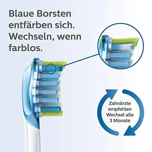 Philips Standartinės „Sonic“ dantų šepetėlio galvutės HX9044/17