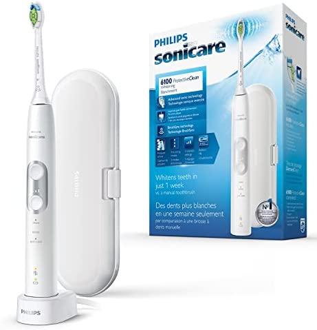 Philips Sonicare ProtectiveClean 6100 Sonic elektrinis dantų šepetėlis HX6877/28