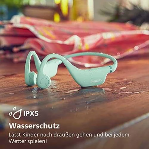 Philips Vaikiškos ausų neuždengiančios belaidės ausinės (TAK4607GR/00)
