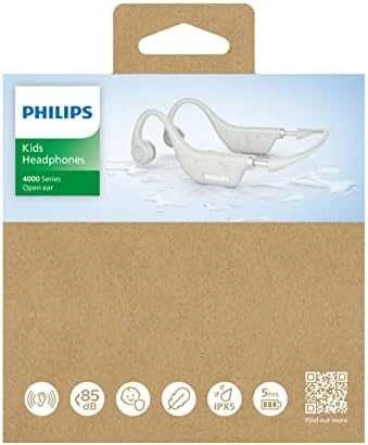 Philips Vaikiškos ausų neuždengiančios belaidės ausinės (TAK4607GY/00)
