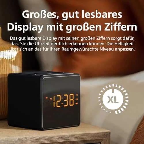 Laikrodis-radijas Philips, USB