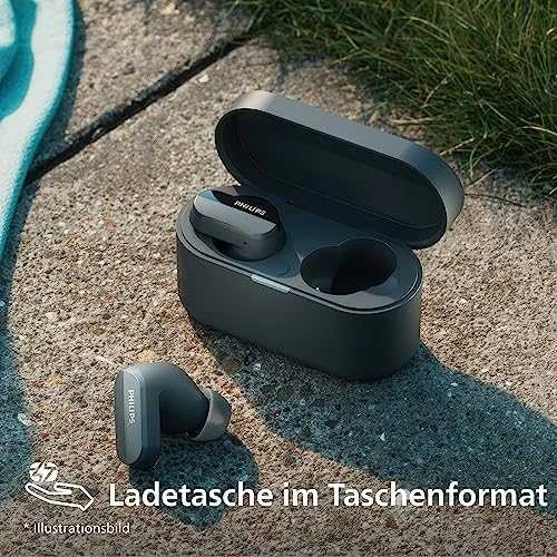 Philips True Belaidės Ausinės TAT3508WT/00, IPX4 atsparumas vandeniui, triukšmo slopinimas, iki 21 valandų grojimo laikas, Baltos spalvos