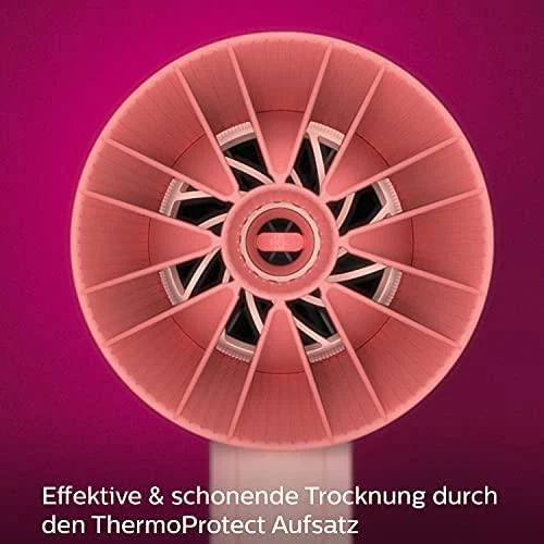 Plaukų džiovintuvas Philips 3000 serija BHD350/10, Juodos/Rausvos spalvos