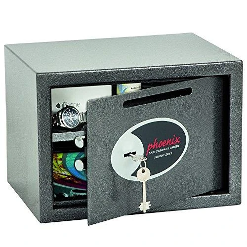Phoenix Safe Phoenix Seifas Phoenix Seifas Phoenix Seifas Co. SS0802KD sejf 17 l Plienas Grafitowy, Metaliczny