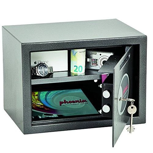Phoenix Safe Phoenix Seifas Phoenix Seifas Phoenix Seifas Co. SS0802KD sejf 17 l Plienas Grafitowy, Metaliczny