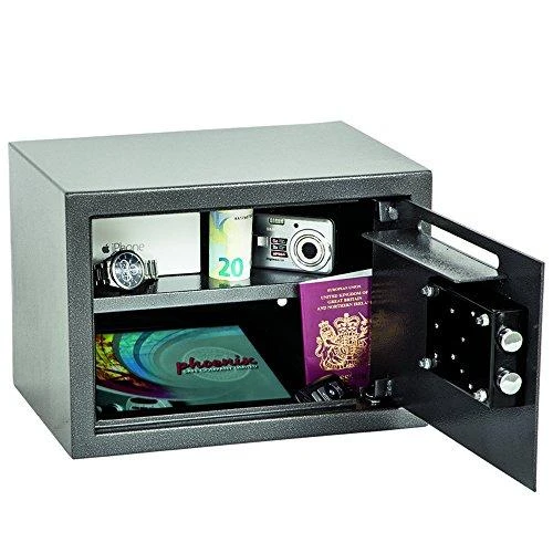 Phoenix Safe Phoenix Seifas Phoenix Seifas Phoenix Seifas Co. SS0802KD sejf 17 l Plienas Grafitowy, Metaliczny