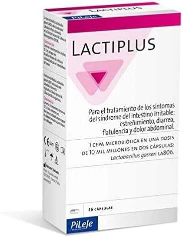 Pileje Lactiplus dirgliosios žarnos sindromui, 56 kapsulės