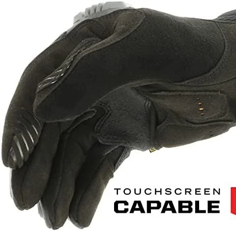 Mechanix Wear Pirštinės Mechanix M-Pact® 58 juodos M dydis. Velcro, TrekDry®, dirbtinė oda, delno, krumplių, Armortex®, pirštų apsauga, D30® apsauga nuo vibracijos