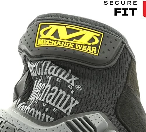 Mechanix Wear Pirštinės Mechanix M-Pact® 58 juodos M dydis. Velcro, TrekDry®, dirbtinė oda, delno, krumplių, Armortex®, pirštų apsauga, D30® apsauga nuo vibracijos