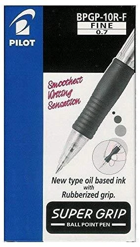 Pilot Pen WPC Długopis automatinis Super Grip juoda Pultas BPGP-10R-B