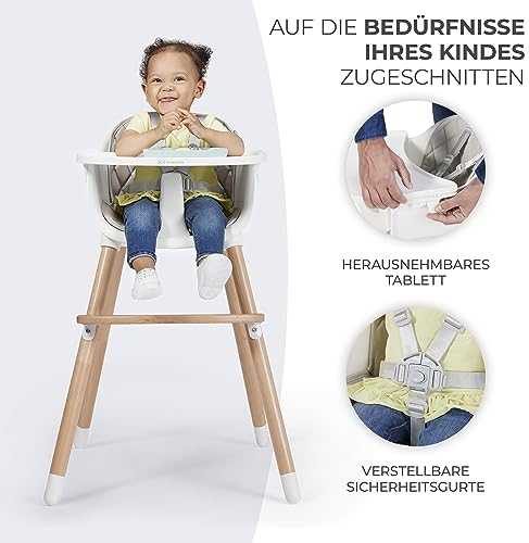 Kinderkraft maitinimo kėdutė Sienna, rožinė