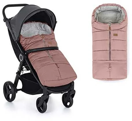 Petite&Mars Jibot - šiltas miegmaišis 3in1 | Dulkėta Rozine