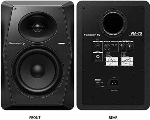 Pioneer DJ - VM-70 kolonėlė, Juodos spalvos, 1 vnt.