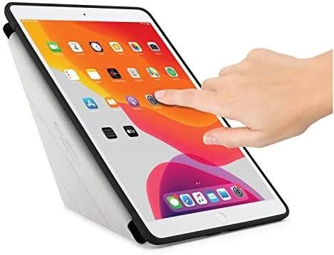 Pipetto Origami No1 Original dėklas, juodos spalvos – Apple iPad 10.2 (2021/2020/2019)