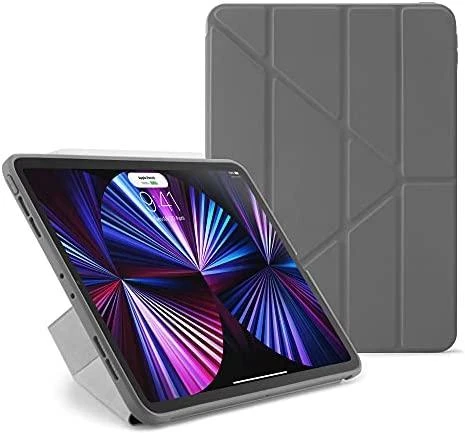 Pipetto Pipetto Origami No1 originalus TPU planšetinio kompiuterio dėklas – apsauginis dangtelis, skirtas iPad Pro 11 "1/2 / 3G (tamsiai pilka)