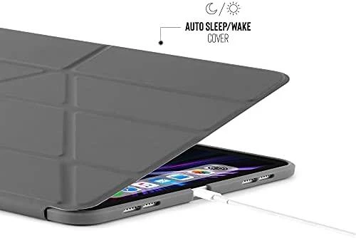 Pipetto Pipetto Origami No1 originalus TPU planšetinio kompiuterio dėklas – apsauginis dangtelis, skirtas iPad Pro 11 "1/2 / 3G (tamsiai pilka)