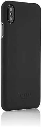 Pipetto iPhone XS Max Magnetic Folio Odinis dėklas with Wireless Charging - Navy mėlynas