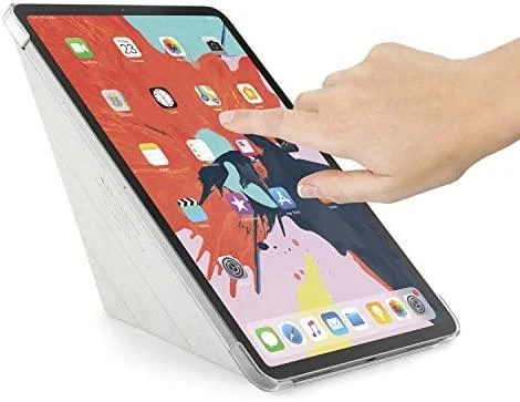Pipetto iPad Pro 2018 11 colių origami dėklas – rožinis auksinis / skaidrus