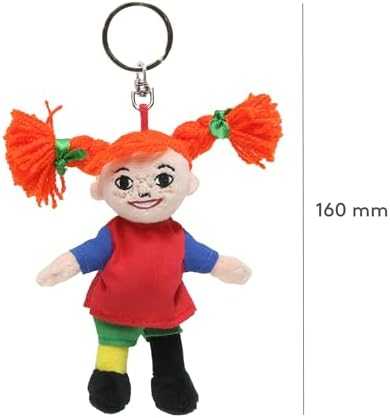 MICKI PIPPI Raktų pakabutis lėlytė