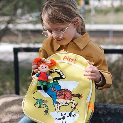 MICKI PIPPI Raktų pakabutis lėlytė