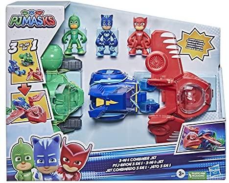 Hasbro PJ MASKS transporto priemonių rinkinys 3in1 Combiner Jet, F21195L0