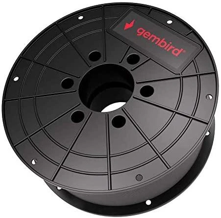 GEMBIRD 3DP-PLA1.75-01-BK Filament PLA Juodas 1.75mm 1kg