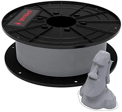 GEMBIRD 3DP-PLA1.75-01-GR Filament PLA Pilkas 1.75mm 1kg