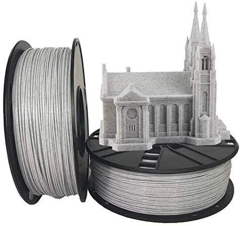 Gembird Flashforge PLA "marmuro" gijos, 1,75 mm, 1kg