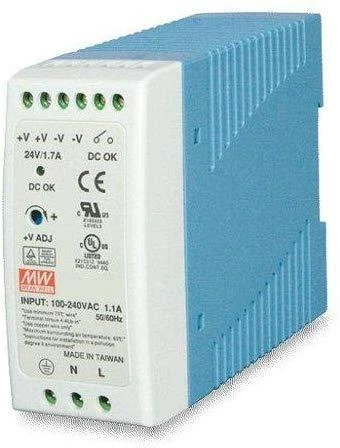 Maitinimo šaltinis serwerowy Planet PLANET PWR-60-24 moduł zasilaczy 60 W Mėlyna, Baltas